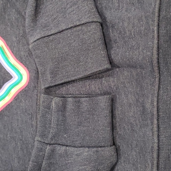 Cat & Jack Heart Sweatshirt Size Medium 7/8 - Picture 5 of 5